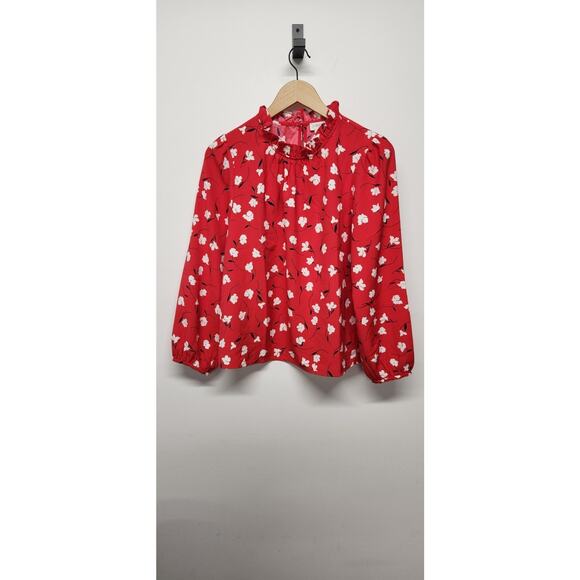 J.Crew Women's Bundle Of 5 Long Sleeve Blouses, Size Small, Multi Color & Floral - Picture 7 of 7